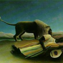 Rousseau - Sleeping Gypsy (1897)